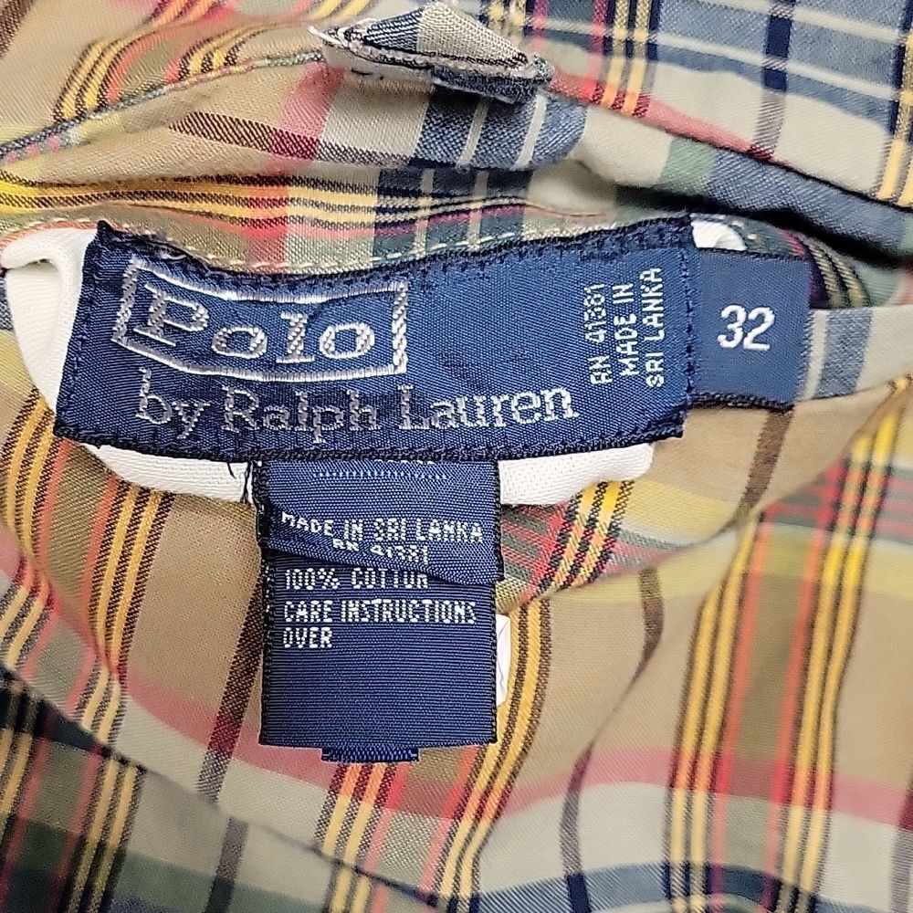 Polo by Ralph Lauren Reversable Shorts - Tan - 32W - Picture 8 of 16